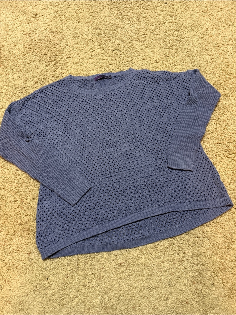 Prana 100% Organic Cotton Knit Sweater - Lightweight Crewneck